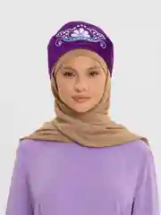 Фиолетовый калфак женский /мусульманский головной убор для женщин
