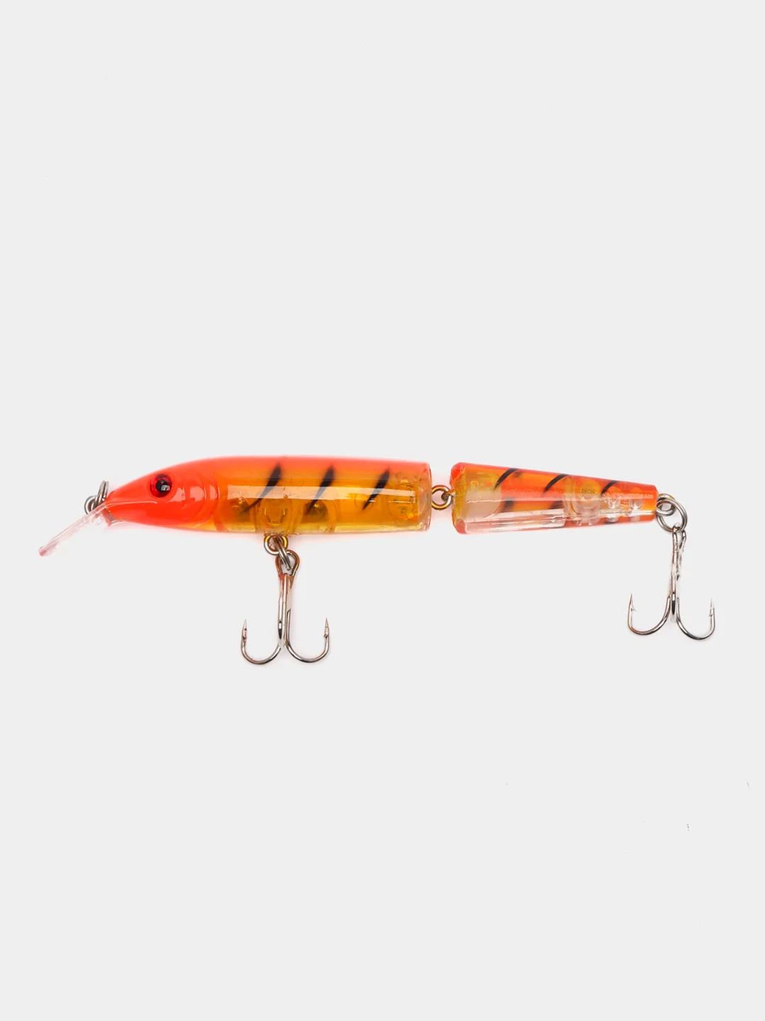 Оранжевый воблер для рыбалки, двухсоставной minnow 10,5 см, 9,2 гр
