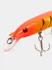 Оранжевый воблер для рыбалки, двухсоставной minnow 10,5 см, 9,2 гр