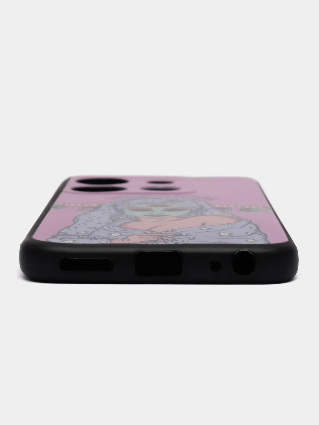 Приглушённый хаки силиконовый чехол для Tecno Spark Go 2023 / Pop 7 Pro / Pop 7 (Техно Спарк Го 2022 / Поп 7 Про), с принтом, рисунком