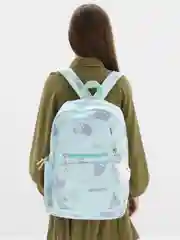 Белый рюкзак подростковый, школьный, студенческий