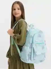 Белый рюкзак подростковый, школьный, студенческий