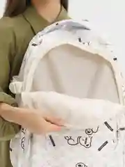 Белый рюкзак подростковый, школьный, студенческий