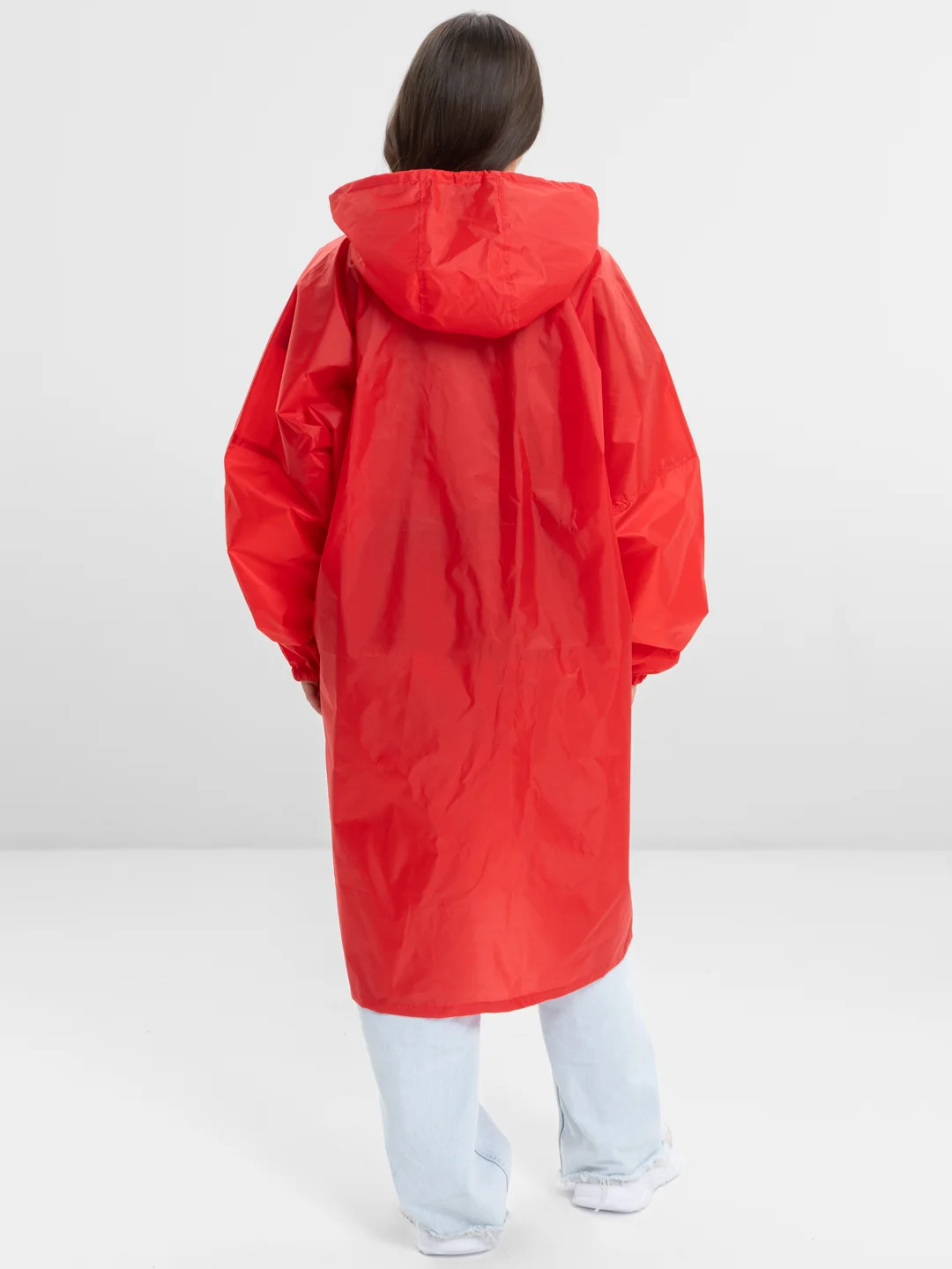 Красный дождевик мужской женский унисекс Rainman Zip, красный