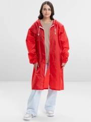 Дождевик мужской женский унисекс Rainman Zip, красный