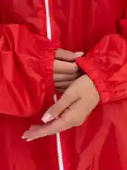 Красный дождевик мужской женский унисекс Rainman Zip, красный