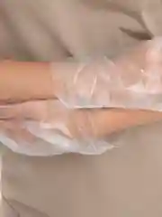 Перчатки одноразовые, полиэтиленовые, 100 штук, 50 пар