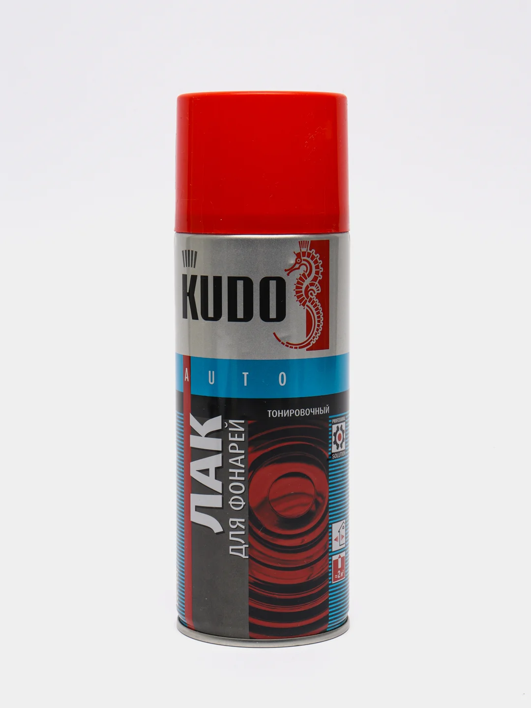 Красный лак для тонировки фонарей и фар, Kudo, 520 мл