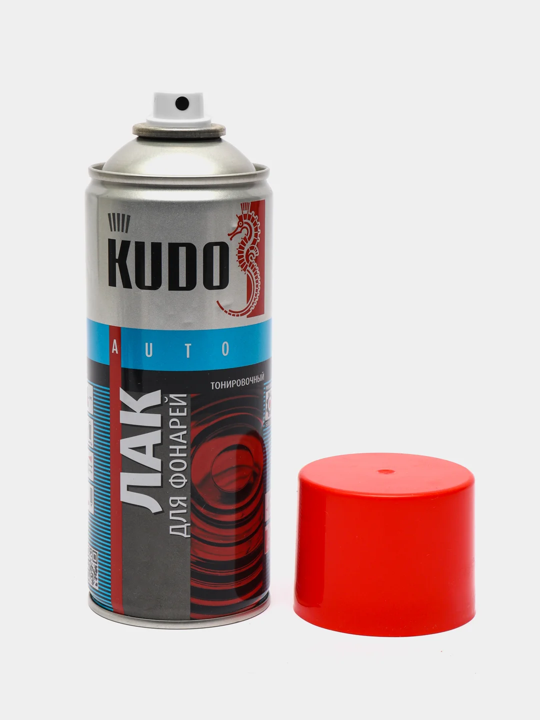 Красный лак для тонировки фонарей и фар, Kudo, 520 мл