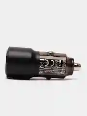 Черный автомобильное зарядное устройство Borofone BZ20A, 65W и 18W