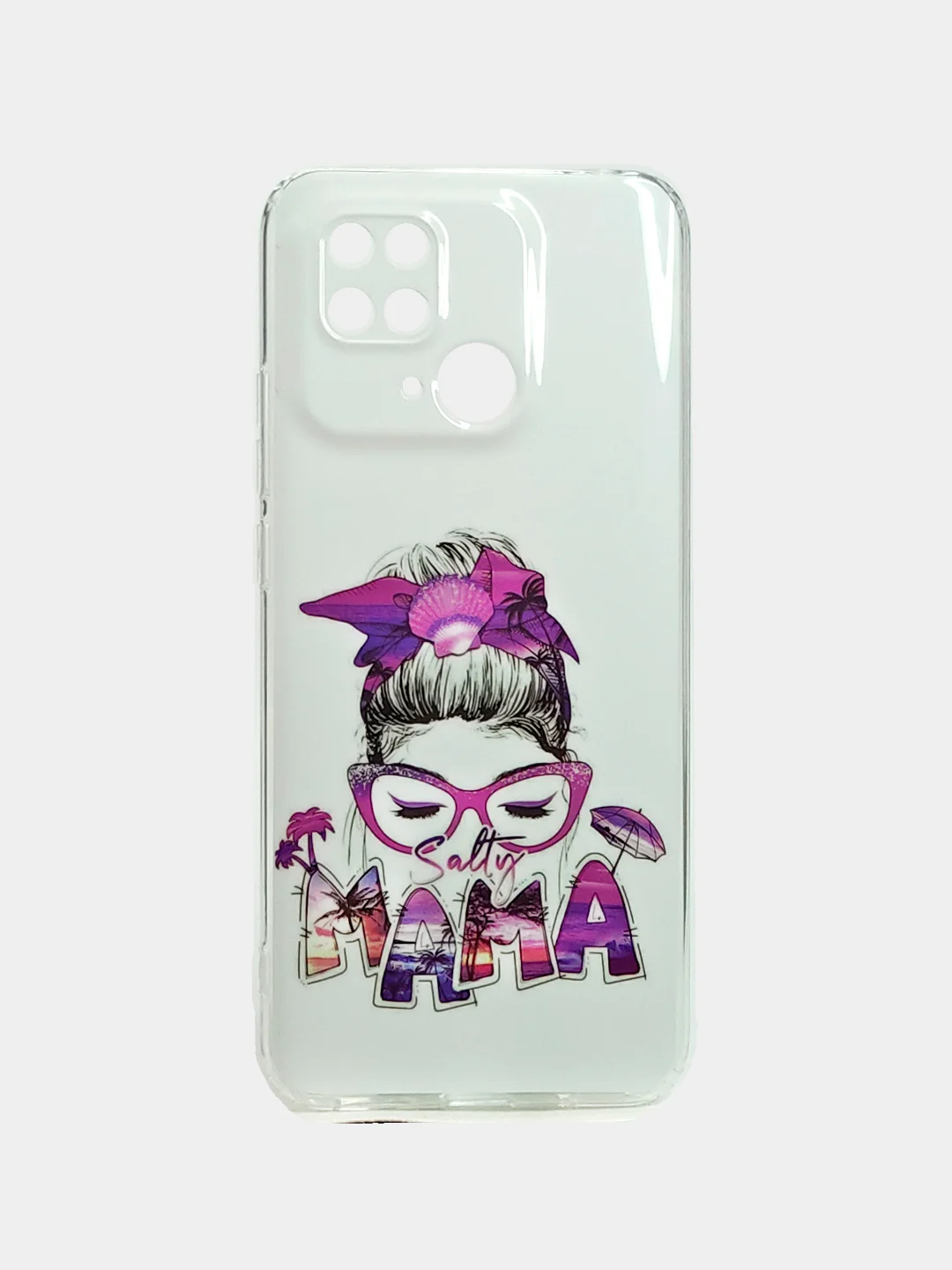 Тёмно-бирюзовый чехол Xiaomi Redmi 10C, POCO C40, Redmi 9A, Redmi 9C, Redmi 10A силиконовый с рисунком