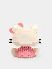 Розовый детский 3D конструктор, игрушка развивающая
