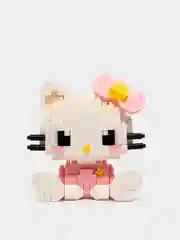Розовый детский 3D конструктор, игрушка развивающая