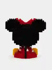 Красный детский 3D конструктор, игрушка развивающая