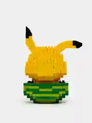 Желтый детский 3D конструктор, игрушка развивающая
