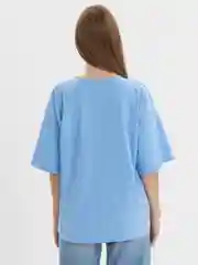 Белый футболка свободного кроя, однотонная, oversize с принтом GAP