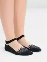 Черный носки короткие