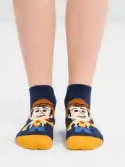 Синий носочки с героями мультфильмов