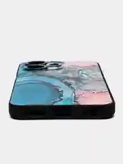 Фуксия чехол на Infinix Hot 30 Play / Инфиникс Хот 30 Плей прозрачный, с рисунком, защита камеры