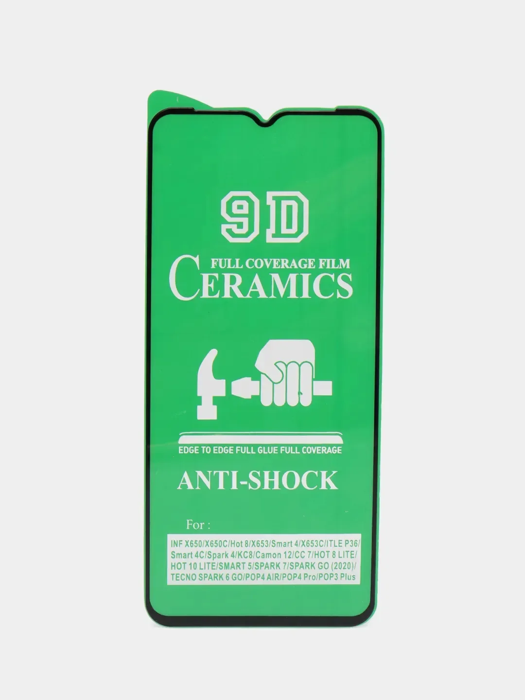 Черный защитная керамическая пленка Xiaomi Redmi A1/A1Plus/A2/A2+/Poco C51 (Редми А1/А2/Поко С51)