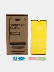 Черный защитное стекло 9D для Itel Vision 5 Plus (Ител Вижен 5 Плюс)