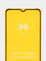 Черный защитное стекло 9D для Itel Vision 5 Plus (Ител Вижен 5 Плюс)
