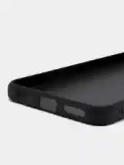 Черный чехол BROSCORP для Infinix Smart 7 HD матовый силиконовый тонкий, бортик вокруг камер