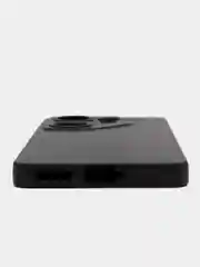 Черный чехол Broscorp для Tecno Camon 20 Premier матовый, силиконовый, тонкий, бортик вокруг камер
