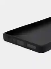 Черный чехол Broscorp для Tecno Camon 20 Pro 5G матовый, силиконовый, тонкий, бортик вокруг камер