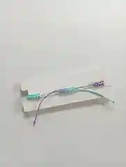 Именной браслет со светящимися бусинами, ручная работа