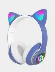 Беспроводные наушники Bluetooth, со светящимися ушками, детские