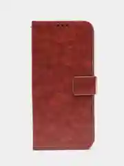 Багровый чехол-книжка с магнитной застежкой для Vivo V27 (Виво В27)
