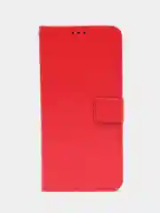Красный чехол-книжка с магнитной застежкой для Vivo V27e (Виво В27Е)