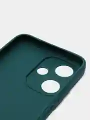 Зеленый чехол для Infinix Hot 30 Play (Инфиникс Хот 30 Плей), прозрачный