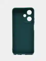 Зеленый чехол для Infinix Hot 30 Play (Инфиникс Хот 30 Плей), прозрачный