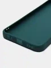 Зеленый чехол для Infinix Hot 30 Play (Инфиникс Хот 30 Плей), прозрачный