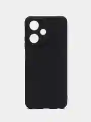Черный чехол для Infinix Hot 30 Play (Инфиникс Хот 30 Плей), прозрачный