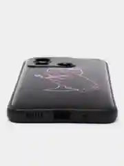 Голубой чехол для Xiaomi Redmi 12C, с принтом, с рисунком (Сяоми Редми 12С)