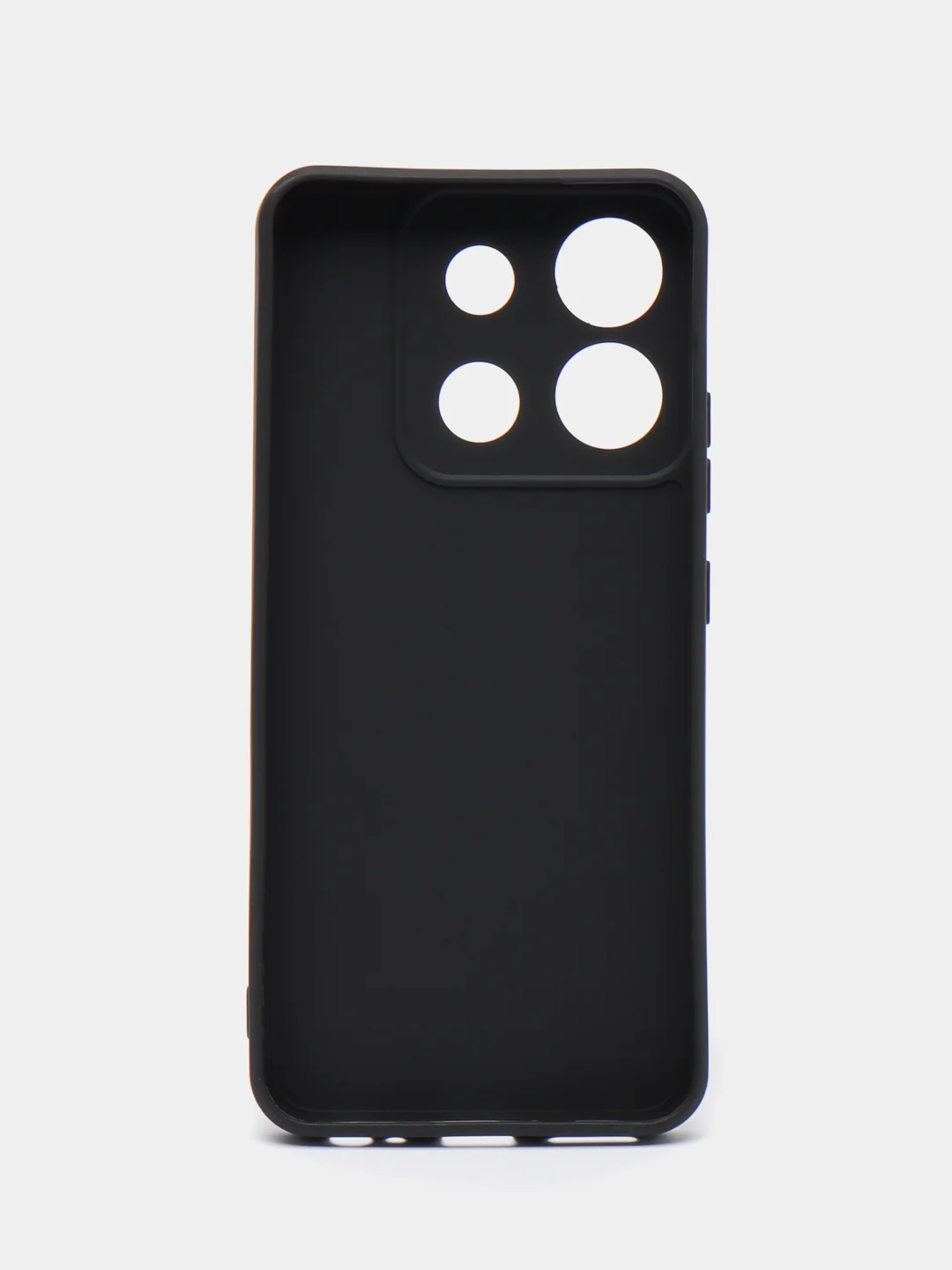 Черный чехол для Infinix Smart 7 HD (Инфиникс Смарт 7 ХД) прозрачный