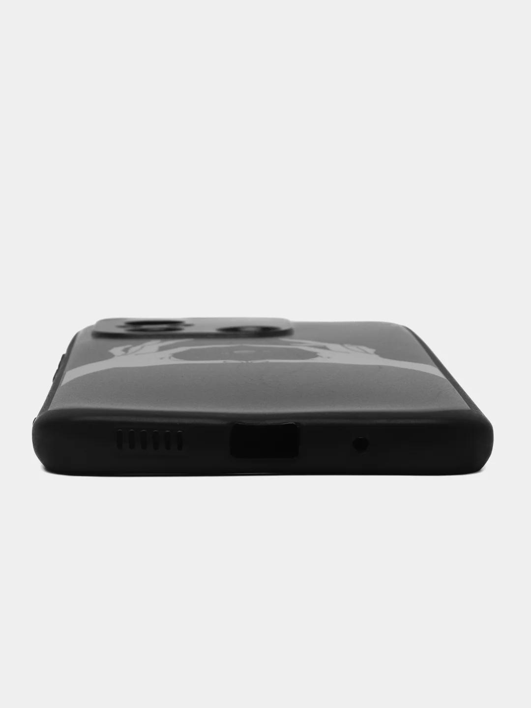 Пастельно-коралловый чехол для Xiaomi Redmi 12C, с принтом, с рисунком (Сяоми Редми 12С)
