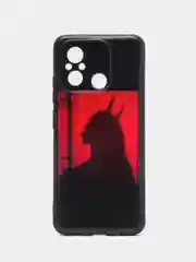 Светло-жёлтый чехол для Xiaomi Redmi 12C, с принтом, с рисунком (Сяоми Редми 12С)