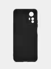 Черный силиконовый чехол для Xiaomi Redmi Note 12S (Сяоми Редми Нот 12С), прозрачный черный