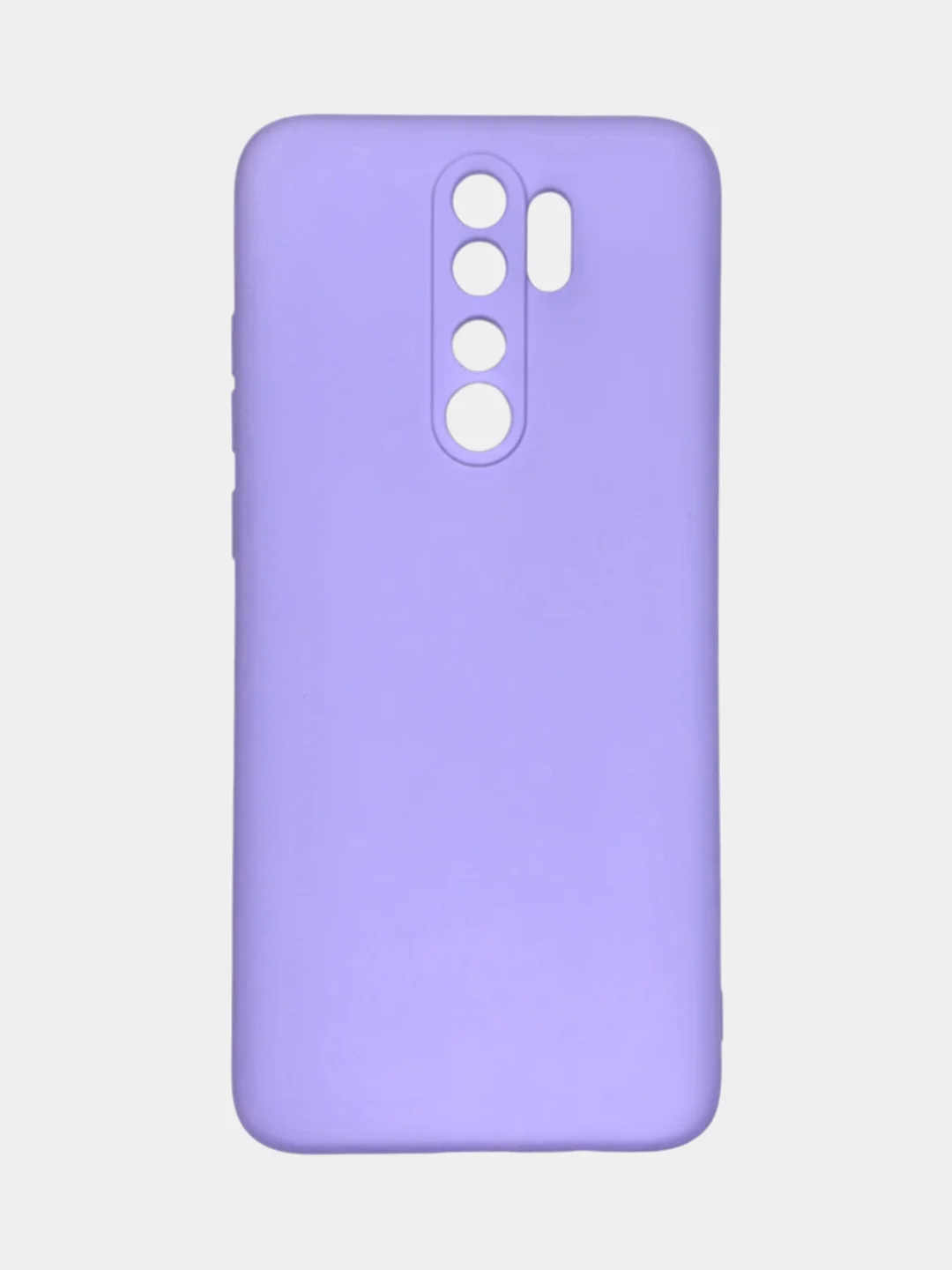 Аметистовый чехол Xiaomi Redmi Note 8 Pro, Сяоми Редми Нот 8 Про, силиконовый с закрытым низом