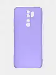 Аметистовый чехол Xiaomi Redmi Note 8 Pro, Сяоми Редми Нот 8 Про, силиконовый с закрытым низом