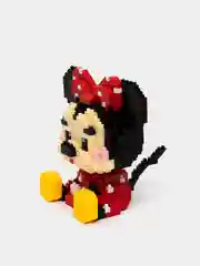Красный детский 3D конструктор, игрушка развивающая