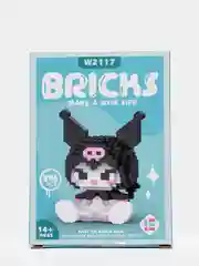 Черный детский 3D конструктор, игрушка развивающая