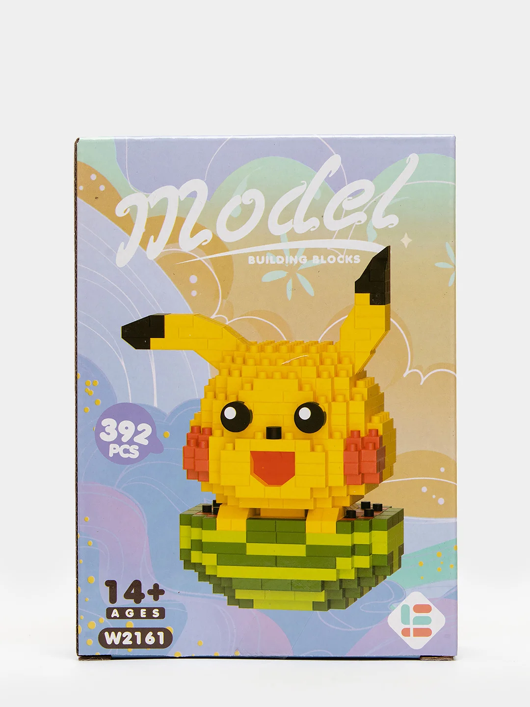 Желтый детский 3D конструктор, игрушка развивающая