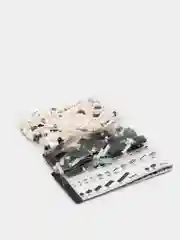 Зеленый детский 3D конструктор, игрушка развивающая