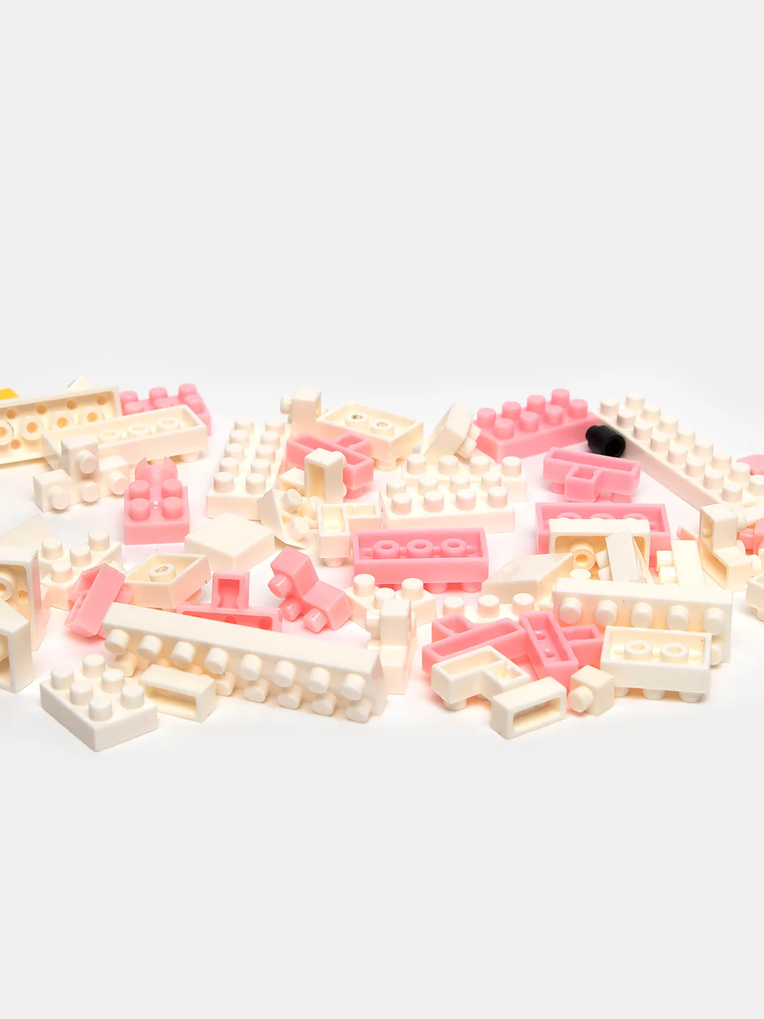 Розовый детский 3D конструктор, игрушка развивающая