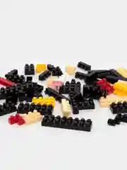 Угольный детский 3D конструктор, игрушка развивающая